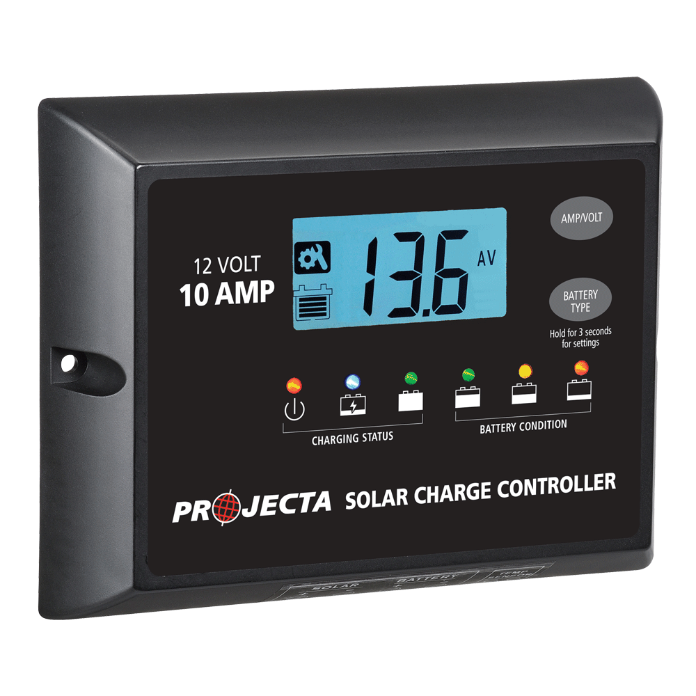PROJECTA AUTOMATIC 12V 10A 4 STAGE SOLAR CHARGE CONTROLLER (LP-SC110)
