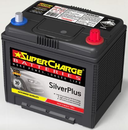 SUPERCHARGE SILVER-PLUS Automotive Battery SMF55D23L (530 CCA) IN-STORE PICK UP ONLY