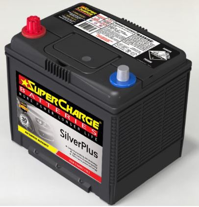 SUPERCHARGE SILVER-PLUS Automotive Battery SMF55D23R (530 CCA) IN-STORE PICK UP ONLY