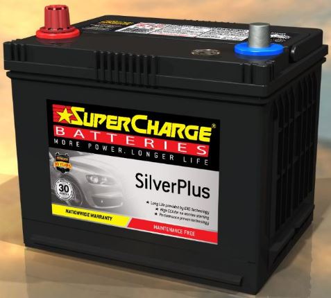 SUPERCHARGE SILVER-PLUS Automotive Battery SMF57 (550 CCA) IN-STORE PICK UP ONLY