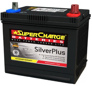 SUPERCHARGE SILVER-PLUS Automotive Battery SMF58 (550 CCA) IN-STORE PICK UP ONLY