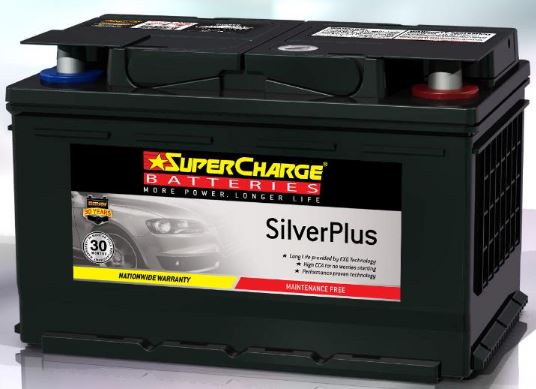 SUPERCHARGE SILVER-PLUS (European Automotive) Battery SMF65L (640CCA) IN-STORE PICK UP ONLY