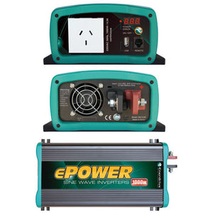 ENERDRIVE ePOWER 1000W True Sine Wave Inverter (BW-EN1110S)