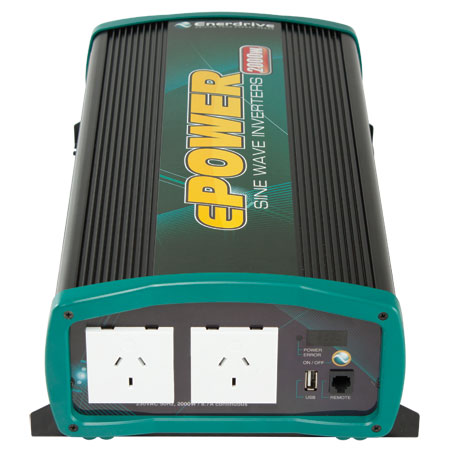 ENERDRIVE ePOWER 2000W True Sine Wave Inverter (BW-EN1120S)