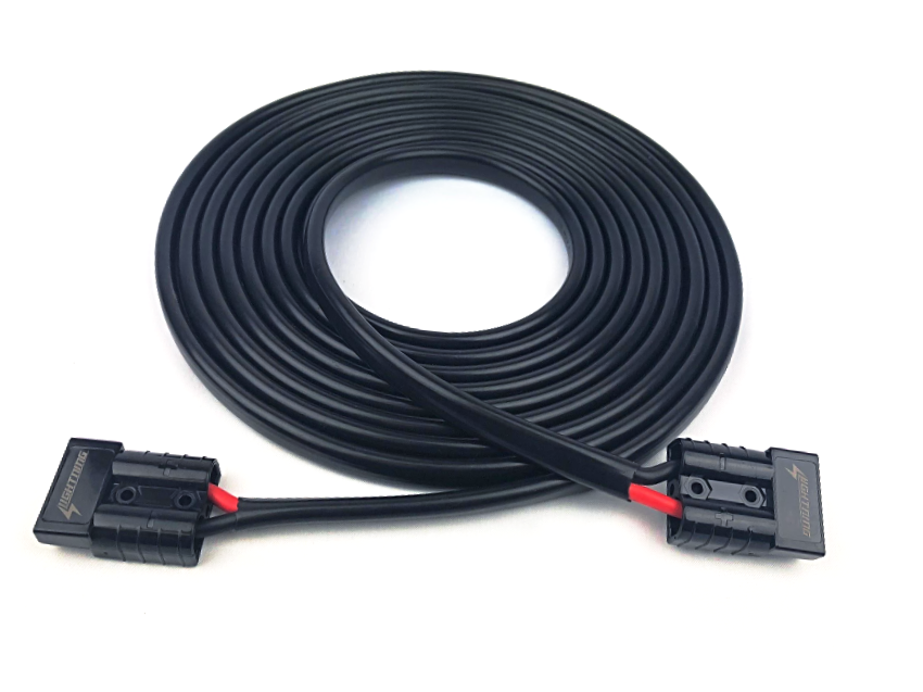 LIGHTNING 5 Metre Solar Extension Lead With Anderson Style Connectors - 6mm Cable (LP-A2ASEL6MM-5M)
