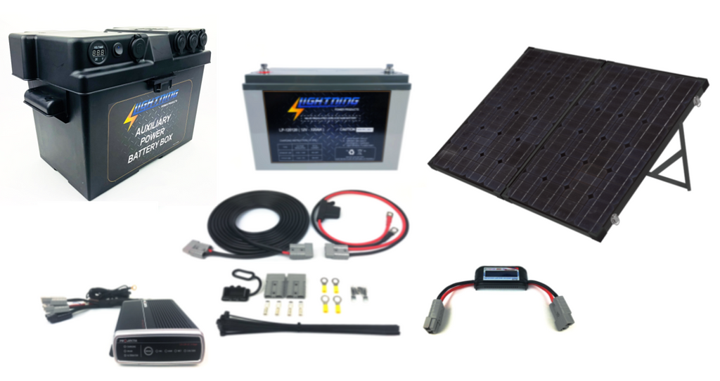 LIGHTNING Ultimate Portable Solar & Power Package (LP-PSPP-U)