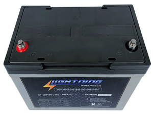 LIGHTNING 12 Volt 105Ah Deep Cycle AGM Auxiliary Battery (LP-12105)