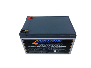 LIGHTNING 12 Volt 12Ah Deep Cycle AGM Auxiliary Battery (LP-12012)