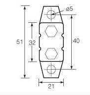 LIGHTNING 12V 50A CIRCUIT BREAKER - Automatic Reset (LP-ACB50A)