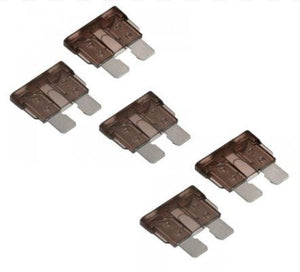 LIGHTNING 7.5A STANDARD BLADE FUSE - 5 PACK (LP-SBFUSE7A-5PK)