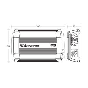 PROJECTA 12V 900W PRO-WAVE PURE SINE WAVE INVERTER (LP-PW900)