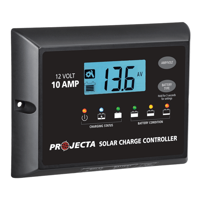 PROJECTA AUTOMATIC 12V 10A 4 STAGE SOLAR CHARGE CONTROLLER (LP-SC110)