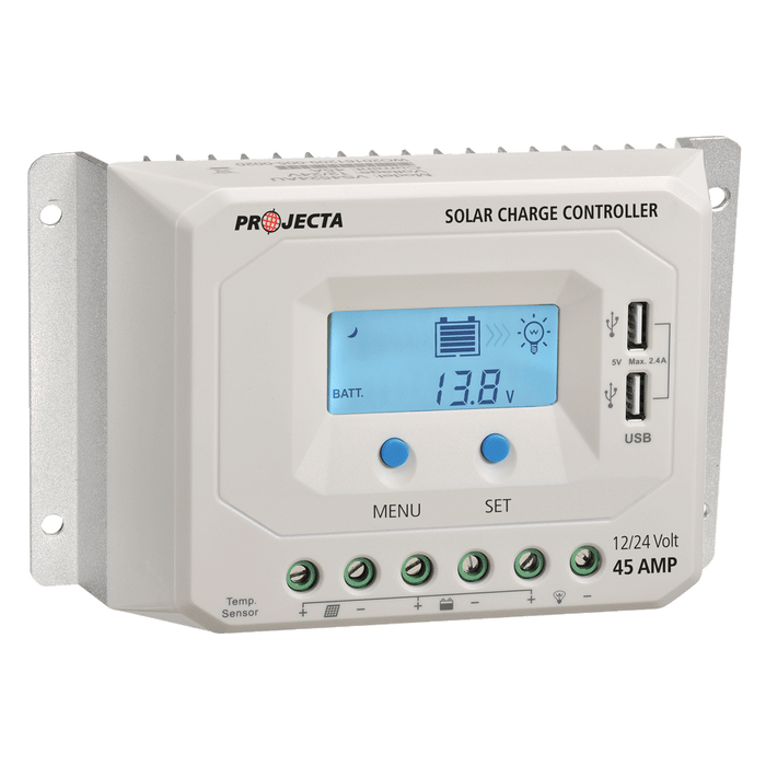 PROJECTA AUTOMATIC 12/24V 45A 4 STAGE SOLAR CHARGE SMART CONTROLLER (LP-SC245)