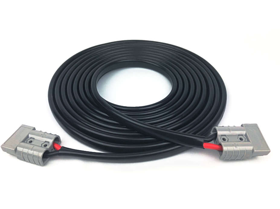 LIGHTNING 3 Metre Extension Lead With Anderson Style Connectors - 8 B&S Cable (LP-A2AEL8MM-3M)